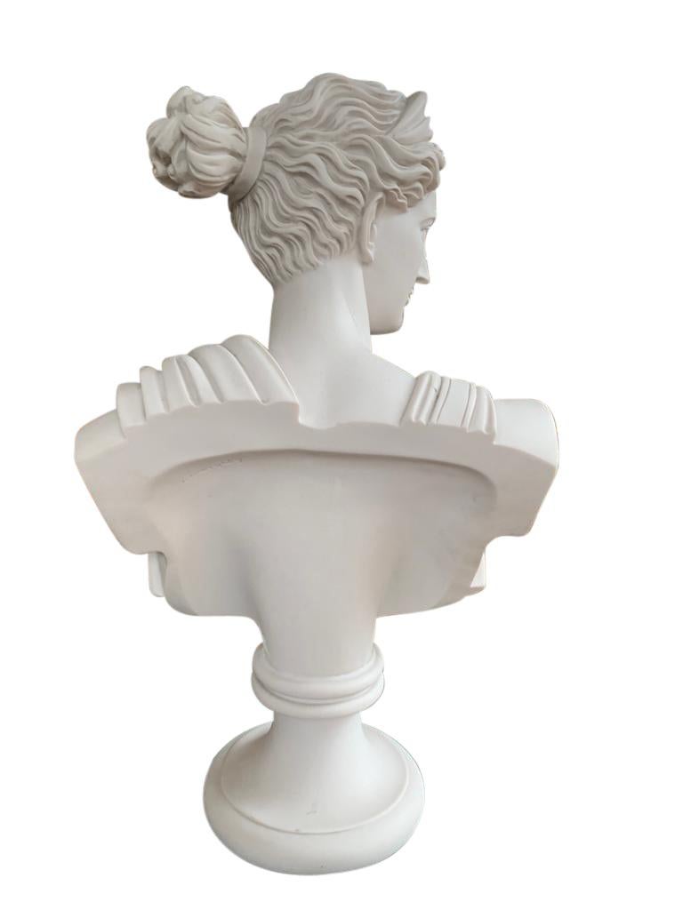 Cast Diana Chasseresse Bust Sculpture, 20th Century