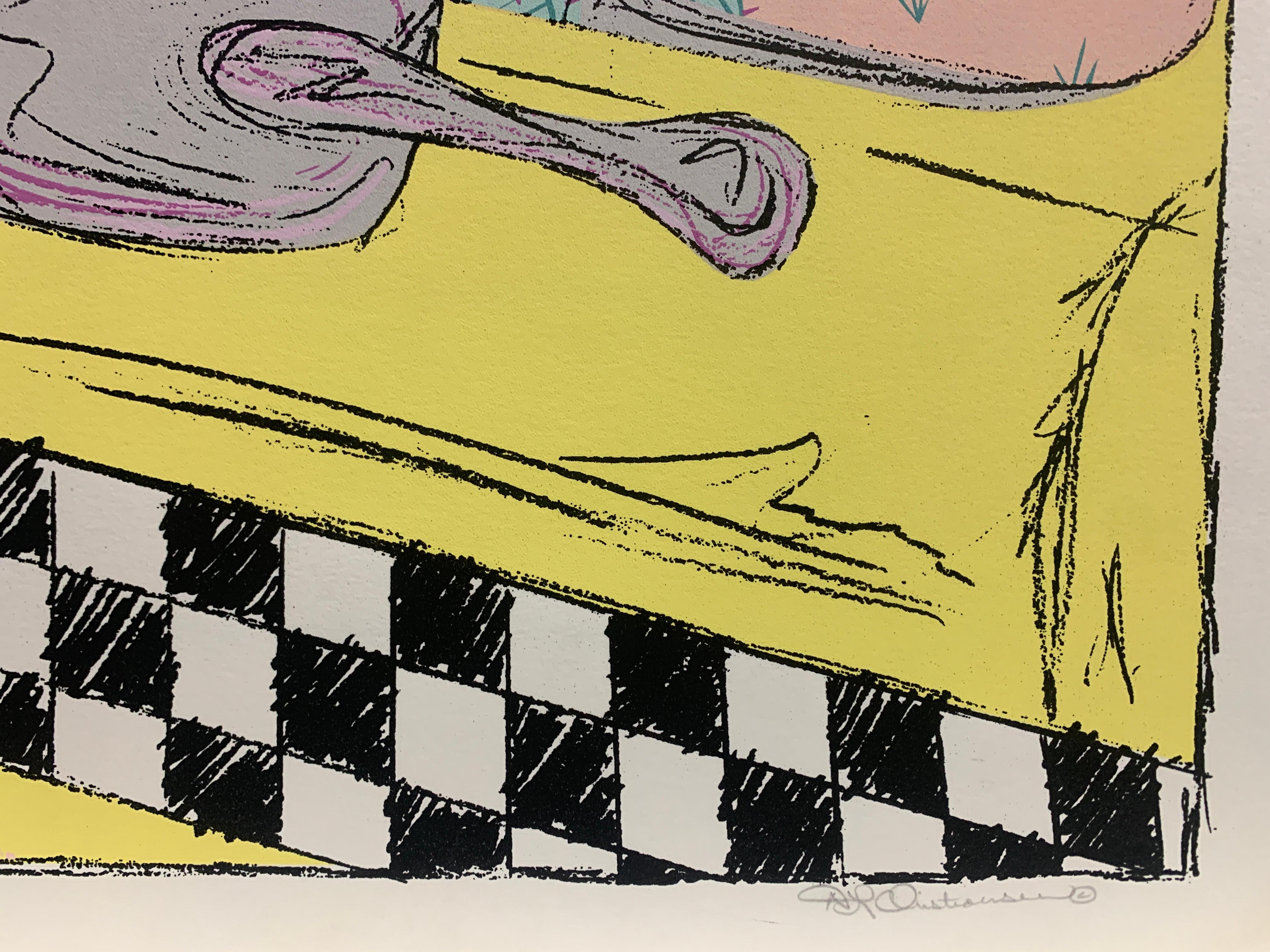 Limited Edition Serigraph of 50
Hand Signed by Diana Christensen