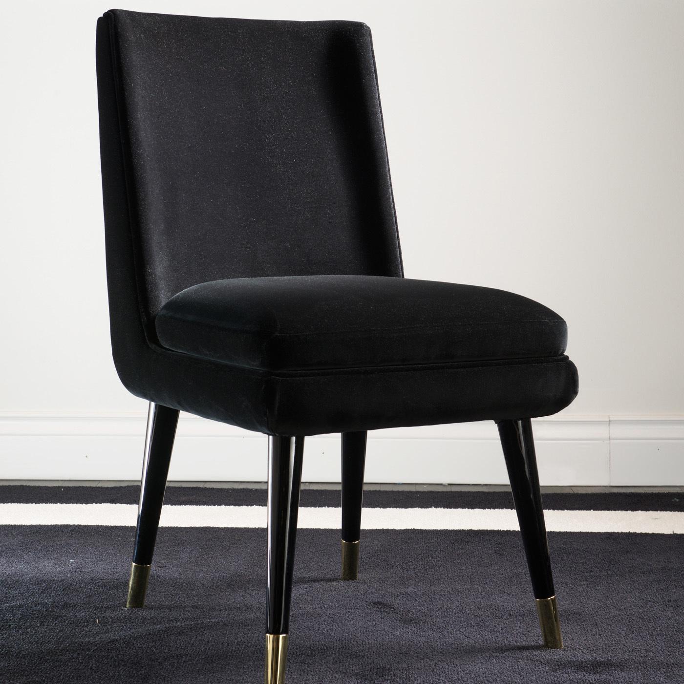 Italian Diana Dining Chair by Dom Edizioni For Sale