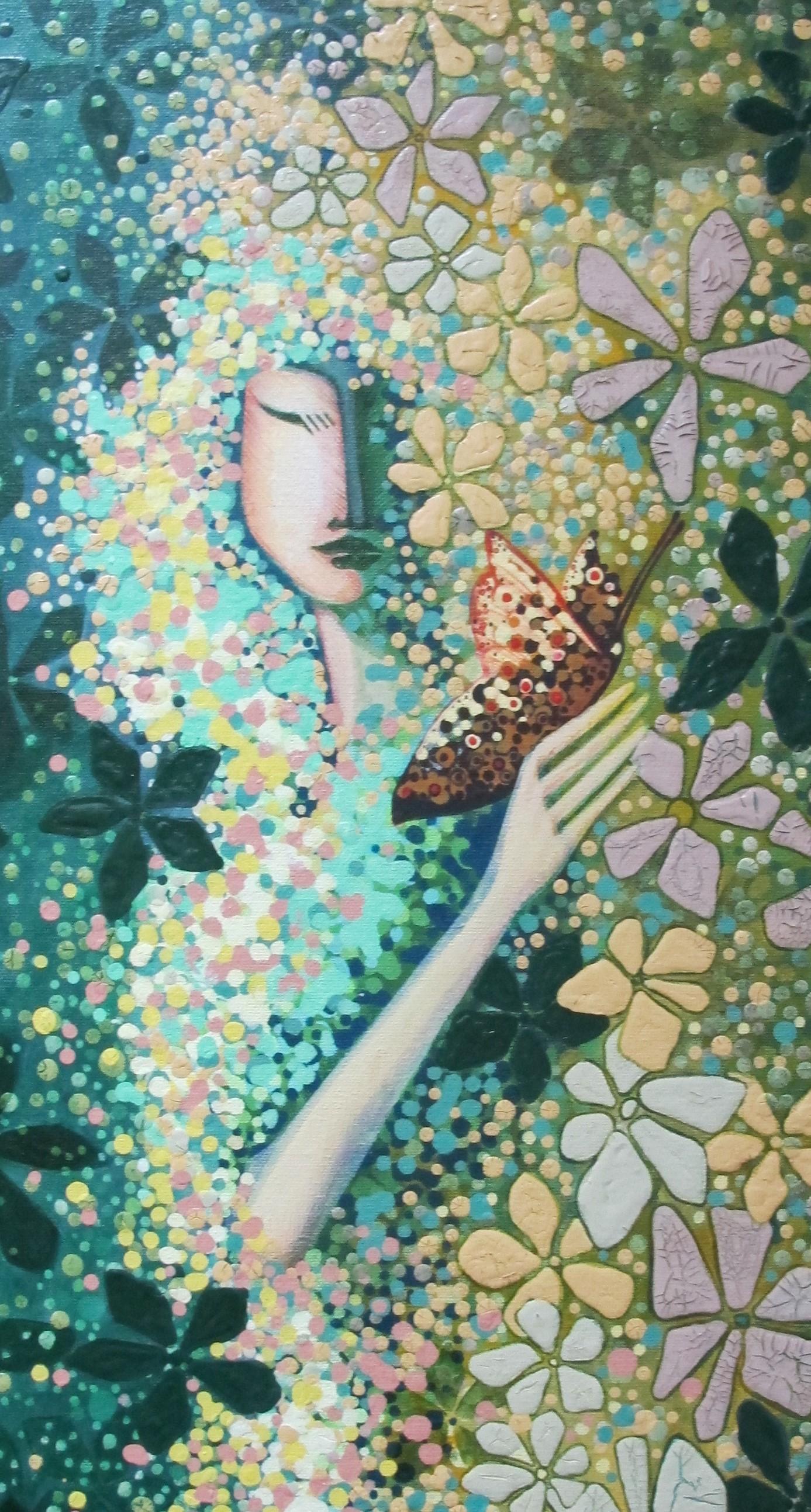 The Feast of Blossom, Original Painting 1