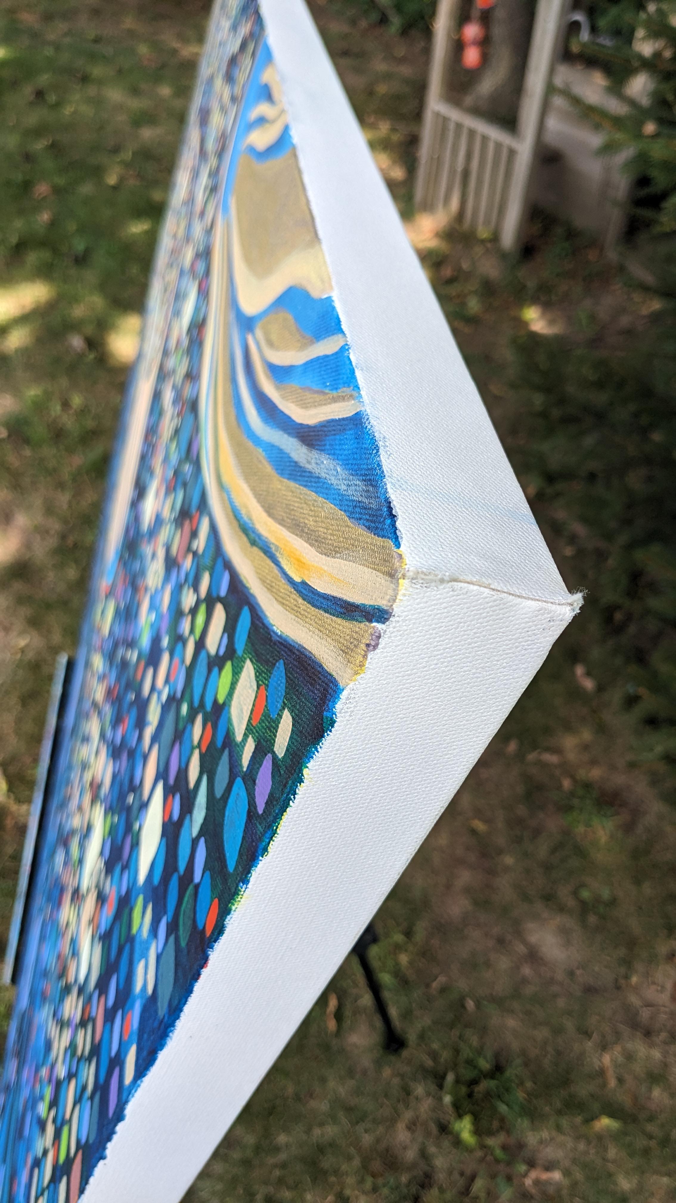 Celestial Entities, Abstract Painting For Sale 1