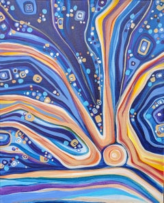 Luminescence, peinture abstraite