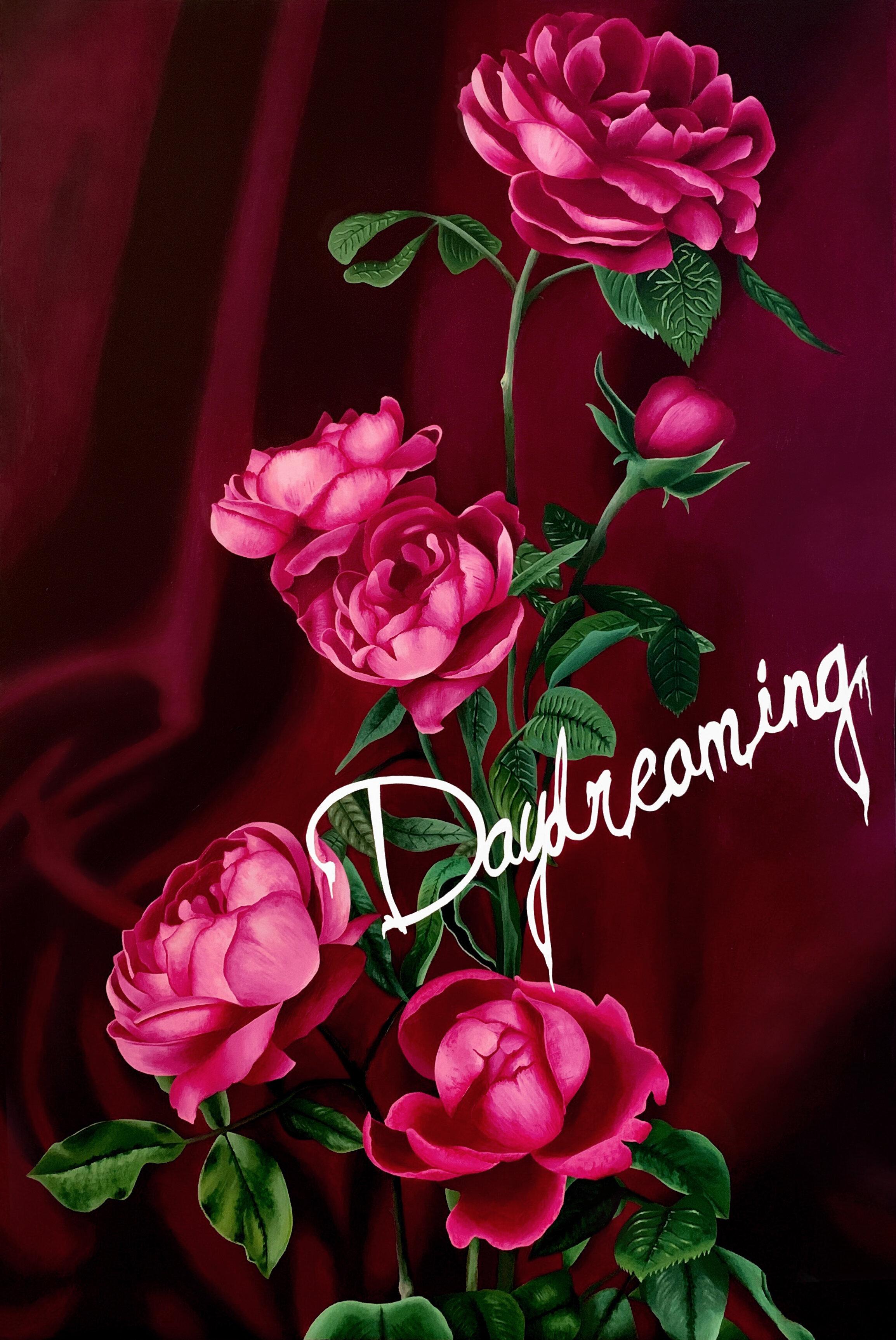 Daydreaming - Painting by Diana Georgie
