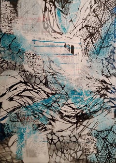 Singing Disintegration, Painting, Acrylic on Canvas
