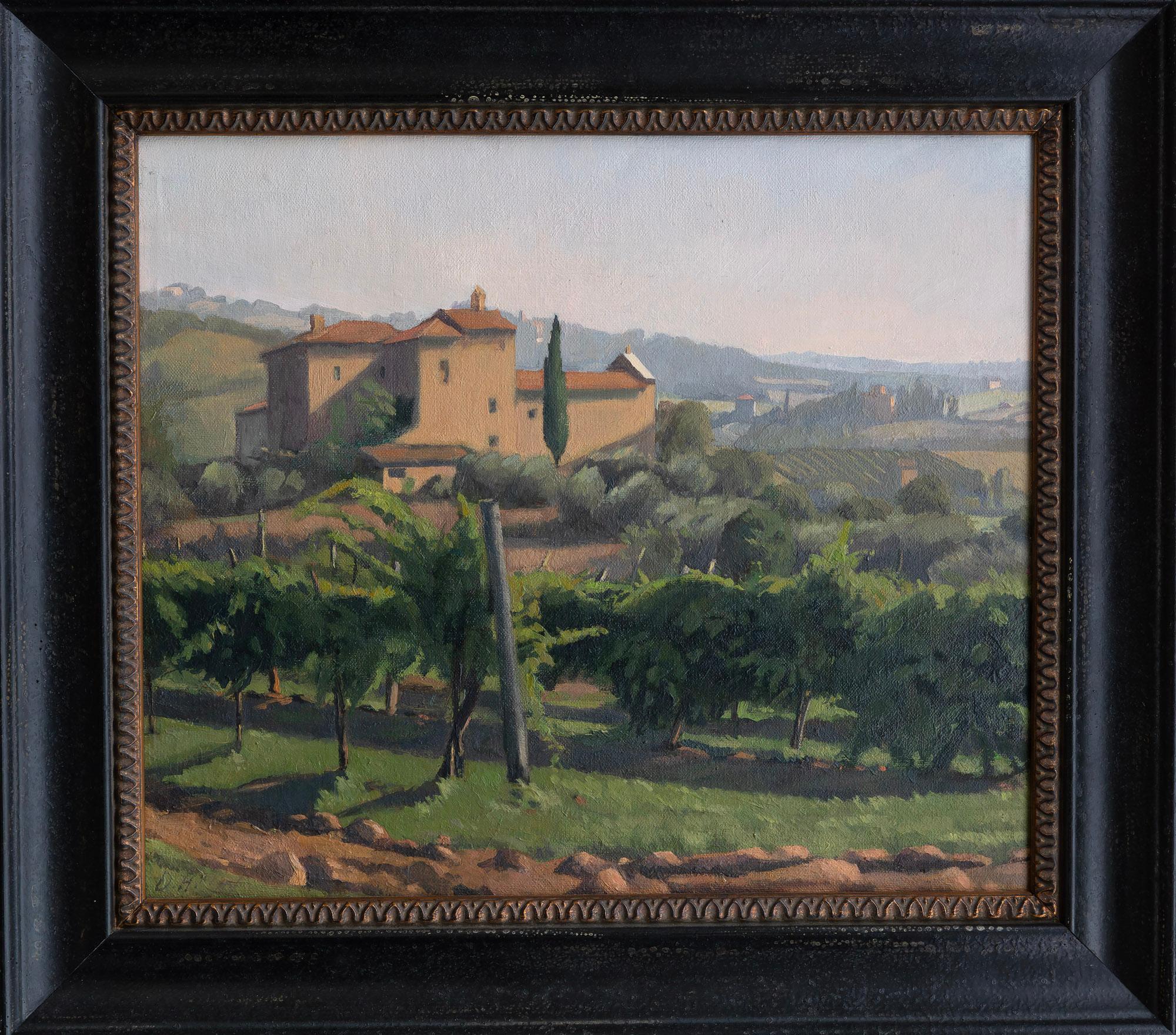 Fin du 20e siècle Diana Horowitz (Américaine, née en 1958), Huile sur toile 