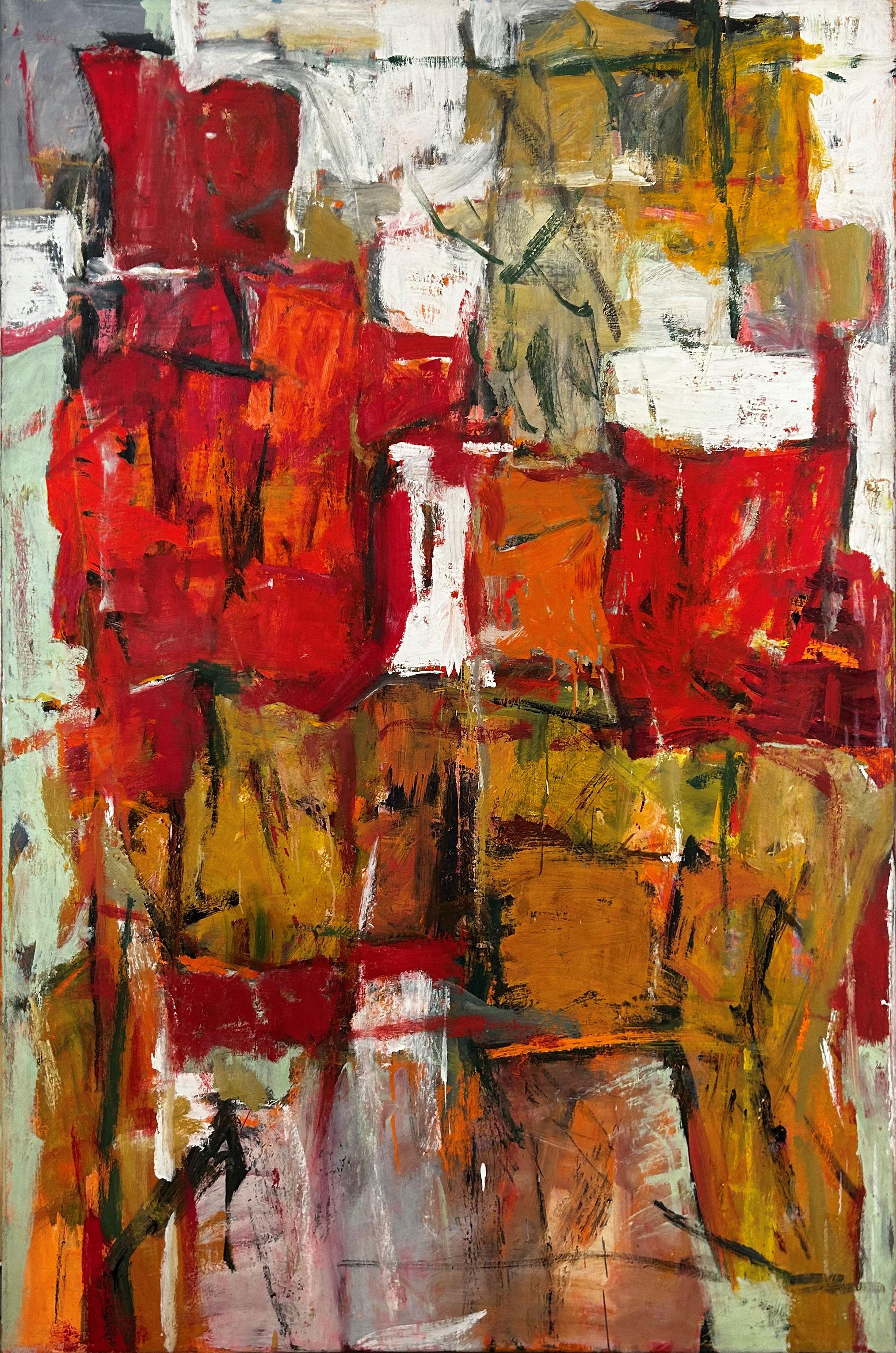 Diana Kurz
R.O. Nº 6
Óleo sobre lienzo
70 x 50 pulgadas


Diana Kurz (nacida en 1936) es una pintora feminista de origen austriaco. En 1938, la familia de Diana Kurz huyó de Austria, primero a Inglaterra y luego a Estados Unidos. Kurz pasó su