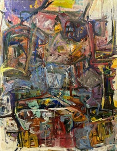 "Untitled" Diana Kurz, circa 1961-1962 New York Abstract Expressionist School