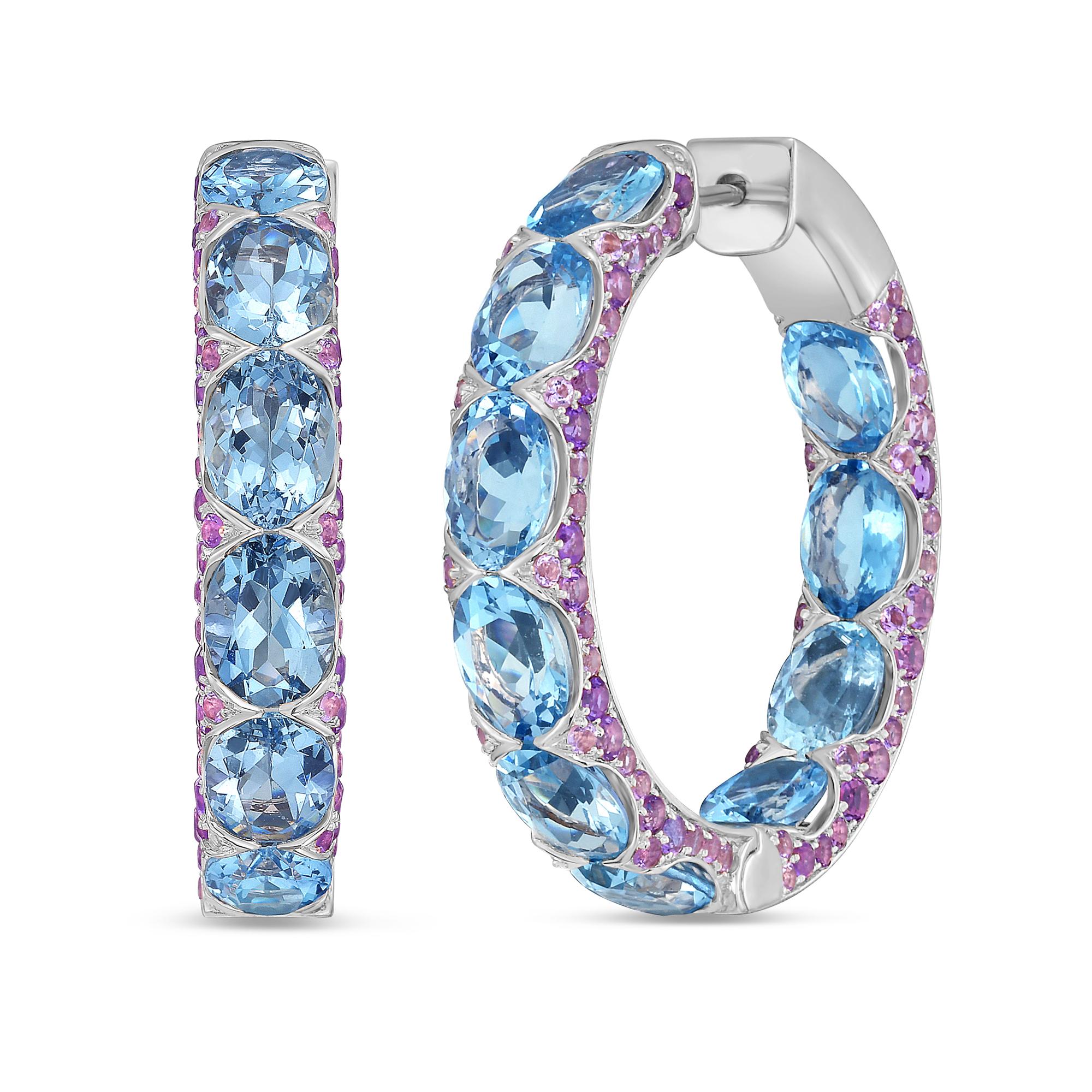 18kt Weiß- & Gelbgold 13,53cts Ovaler Aquamarin & 2,96cts Runder Amethyst Ohrring, 33mm
Diana M. ist seit über 35 Jahren ein führender Anbieter von hochwertigem Schmuck.
Diana M ist eine zentrale Anlaufstelle für alle Ihre Schmuckeinkäufe und führt