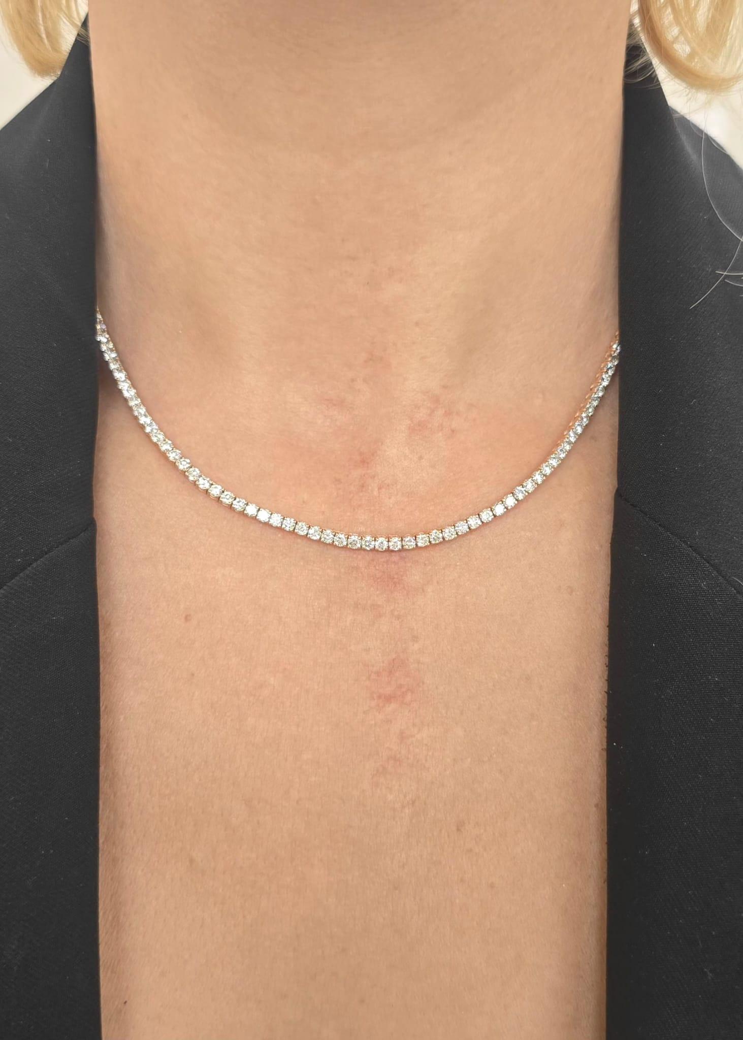 Diana M 14 Kt Roségold, 16