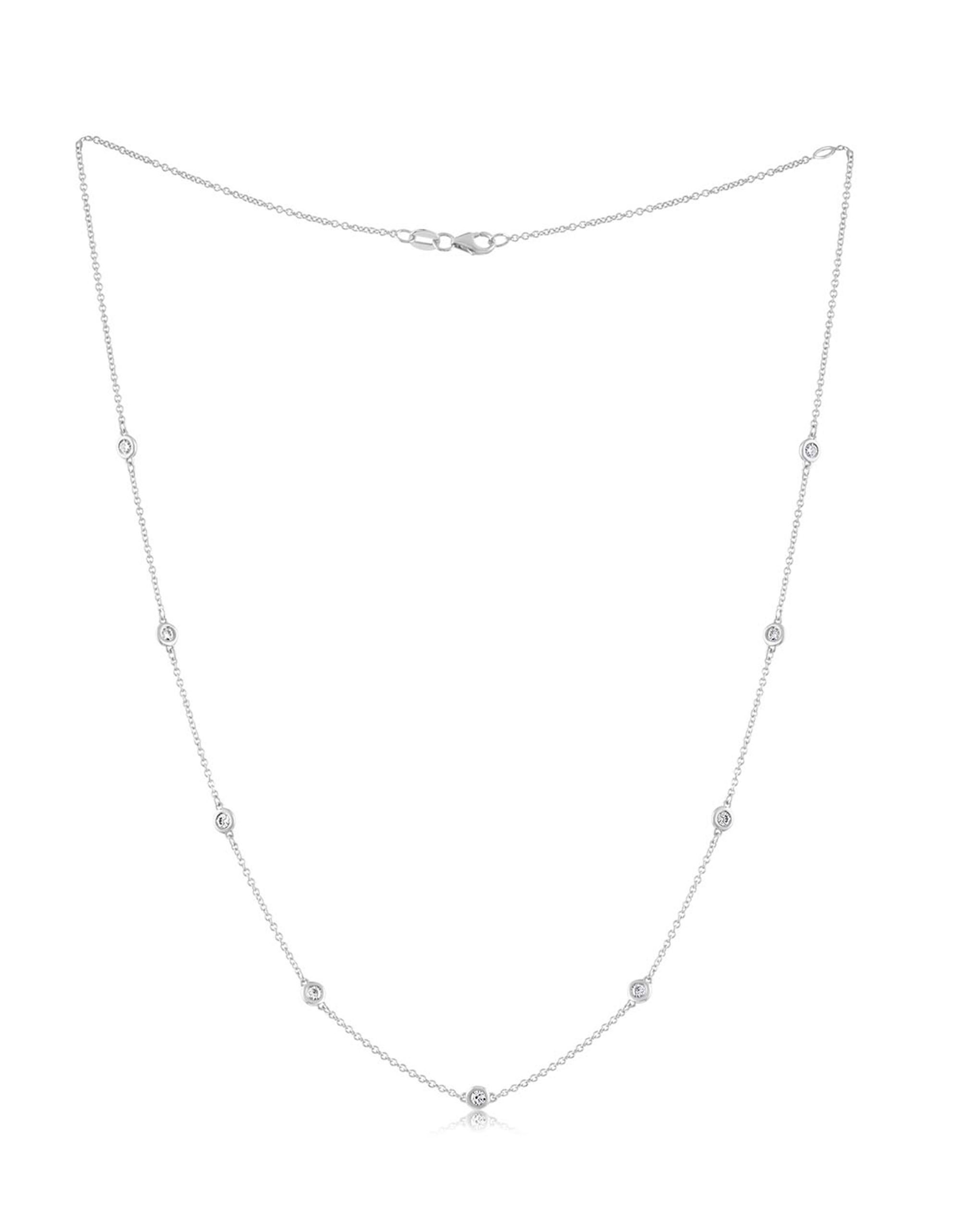 14-karätiges Weißgold, 18-Zoll-Halskette mit runden Diamanten von 1,00 Karat (tw)
Diana M. ist seit über 35 Jahren ein führender Anbieter von hochwertigem Schmuck.
Diana M ist eine zentrale Anlaufstelle für alle Ihre Schmuckeinkäufe und führt eine