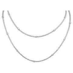Diana M. 15.63 Ct Diamond Opera Necklace