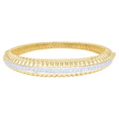 Diana M 1.60cts Fashion Diamond Bangle Bracelet