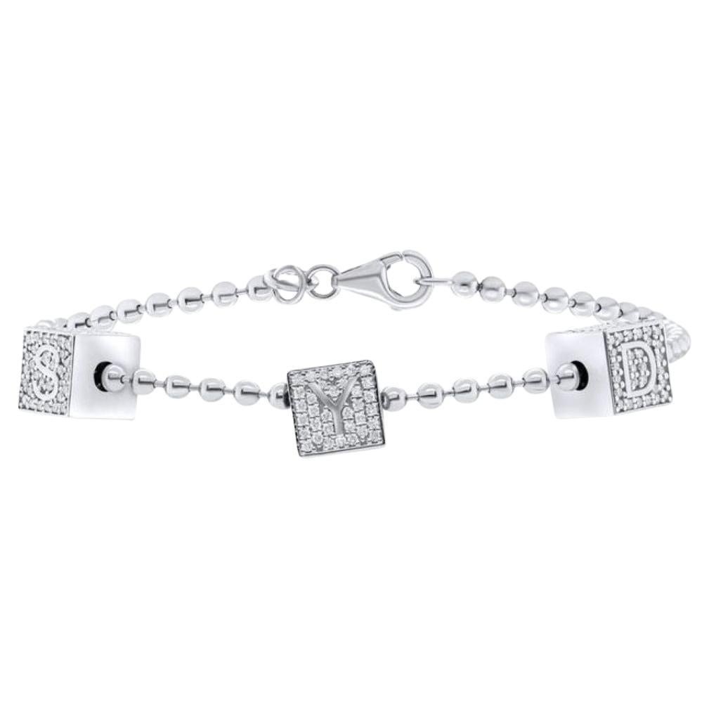 Diana M 1,70 Karat Diamant-Mode-Armband im Angebot