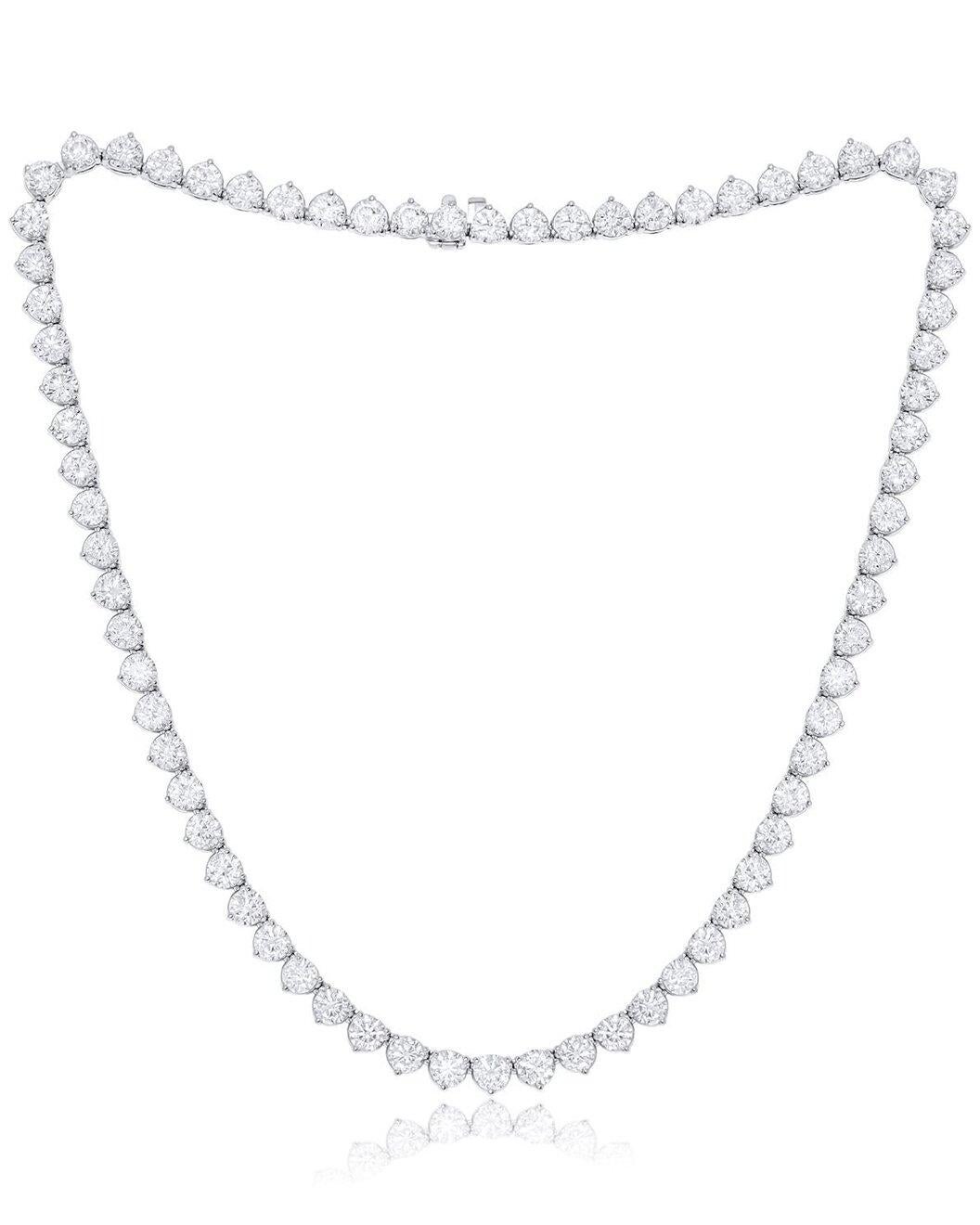 Diamond Necklaces - Loose Grown Diamond