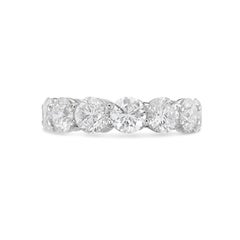 Diana M 18K White Gold 6.25cts Diamond Eternity Band