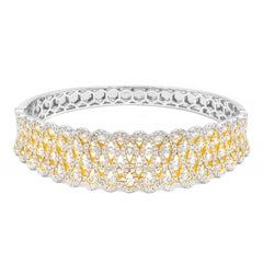 Diana M A&M in oro bianco 18 carati: bracciale fashion