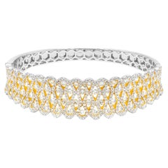 Diana M Bracelet mode en or blanc 18 carats