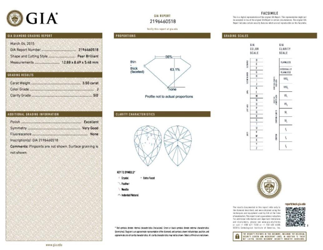 Diana M. 18kt Yellow Gold Ring Pear Shape Diamond and Round Diamonds For Sale 2