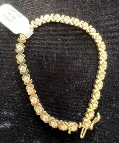 Diana M. 3.00 CT. Diamond Bracelet. 14K Yellow Gold