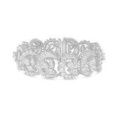 Diana M. Bracciale moda con diamanti da 37,00 carati