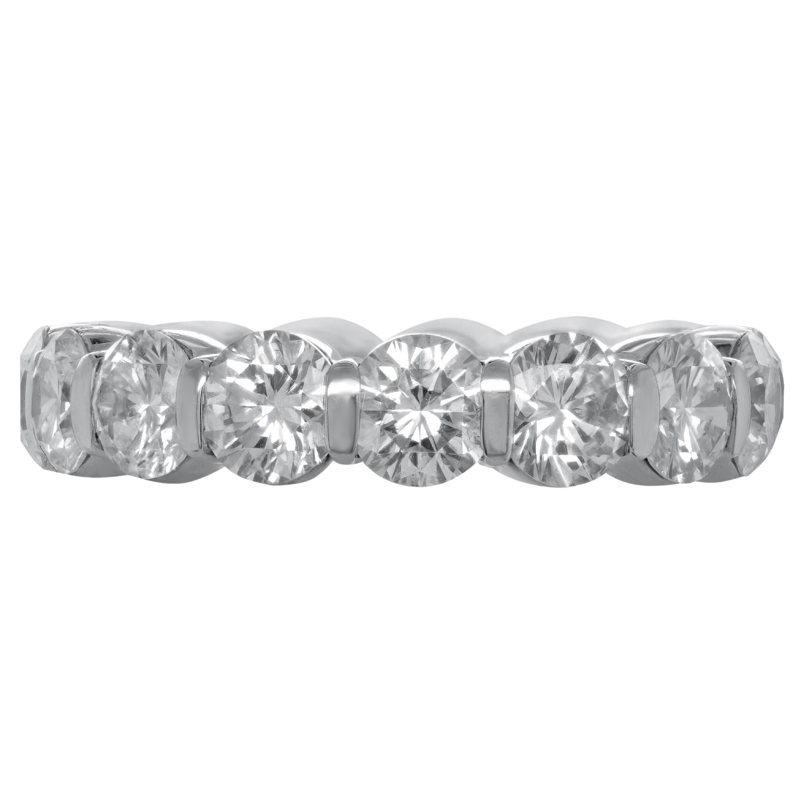 5.25 CT ROUND DIAMOND BAND IN BAR SETTING IN PLATINUM 
Diana M. is a leading supplier of top-quality fine jewelry for over 35 years.
Diana M is one-stop shop for all your jewelry shopping, carrying line of diamond rings, earrings, bracelets,
