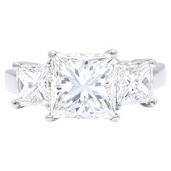 Diana M. 6.04 CT Diamond Ring 18K White Gold