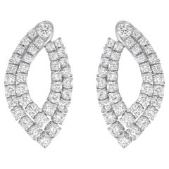 Orecchini di moda con diamanti Diana M 7,60 carati
