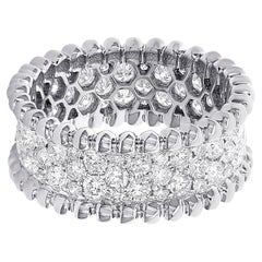 Diana M. Custom 18K White Gold 2.15 Cts. Diamond Eternity Band
