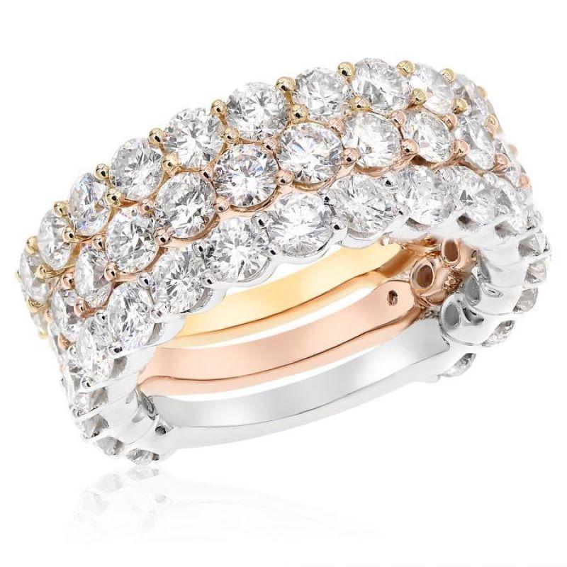 Diana M. I. Custom 2.00 carati. Anello con diamante multitono in oro 18 carati In condizioni Nuovo in vendita a New York, NY