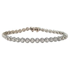 Diana M. Custom 2.15 Cts. Diamond Bracelet 14K White Gold