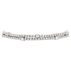Diana M. Custom 4.00 Cts. Diamond Tennis Bracelet 14K White Gold
