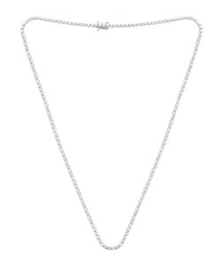 Diana M. Custom 5.50 Cts. Diamond Tennis Necklace 14K White Gold