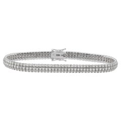 Diana M. Custom 7.00 Cts. Diamond Tennis Bracelet 14K White gold