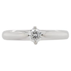 Diana M. Custom Diamond Ring 18K White Gold