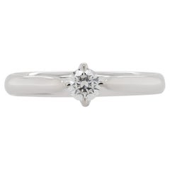 Diana M. Custom Engagement Diamond Ring 18K White Gold