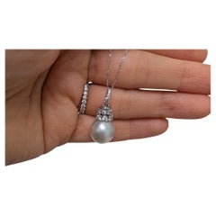Diana M. Custom Tahini South Sea Pearl 14K White Gold