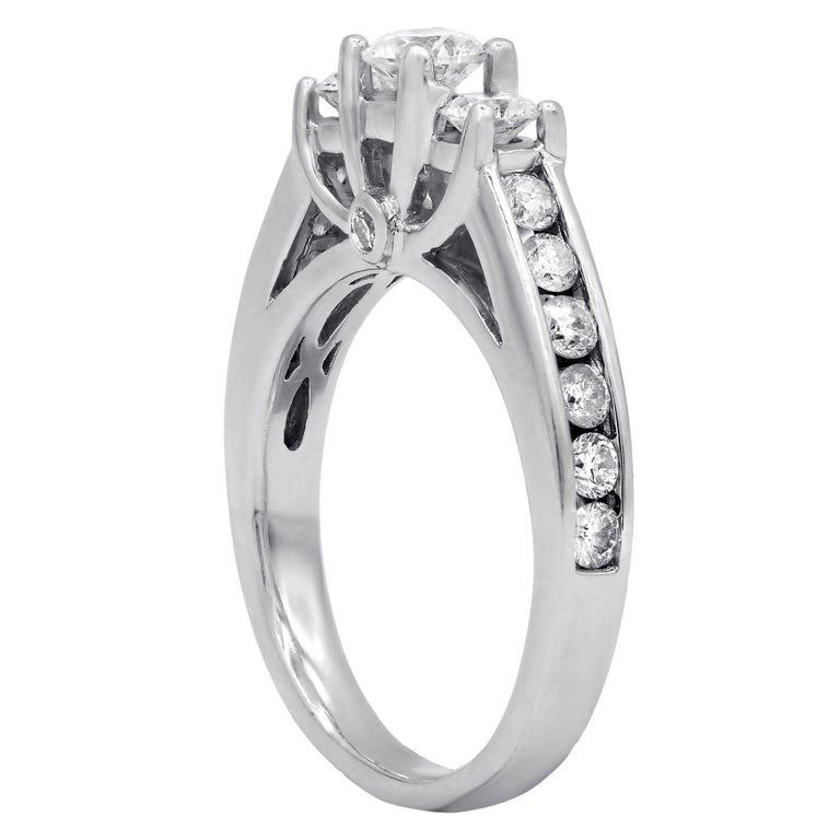 Diana M. Fine Jewelry 14k 1.30 Ct. tw. Diamond Ring For Sale at 1stDibs
