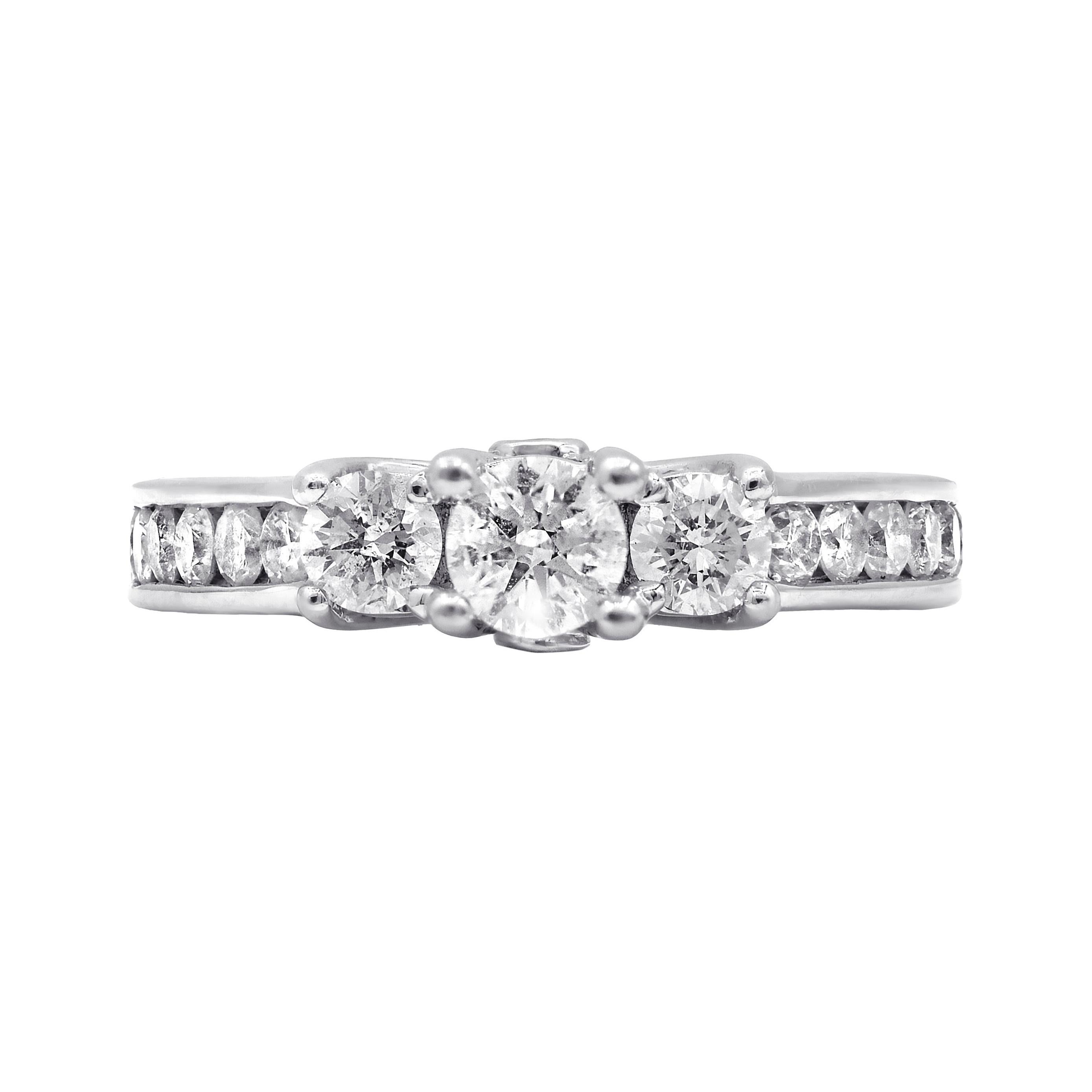Diana M. Fine Jewelry 14k 1.30 Ct. tw. Diamond Ring For Sale