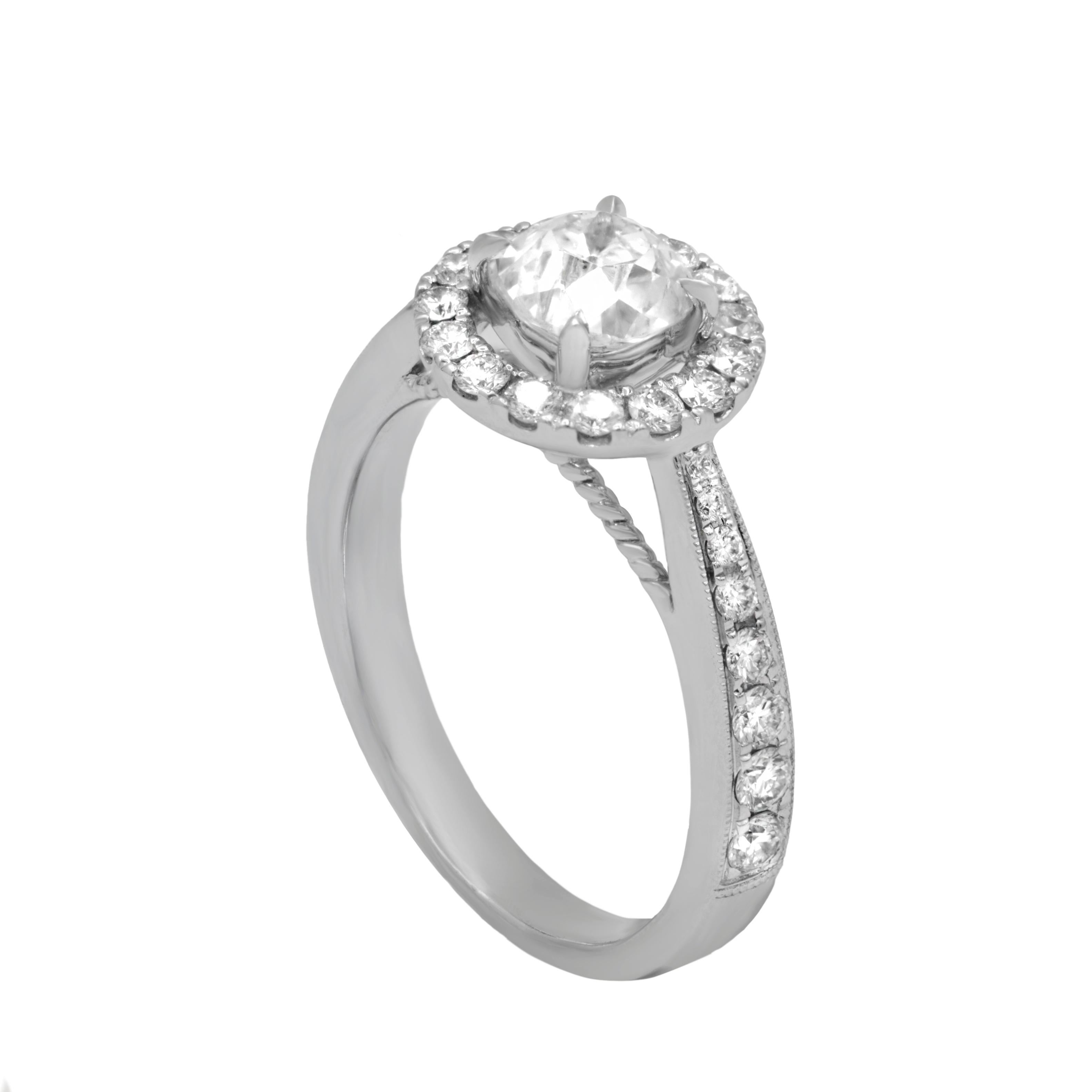 Diana m. Fine jewelry 18k 1.55 ct. Tw. Diamond ring
