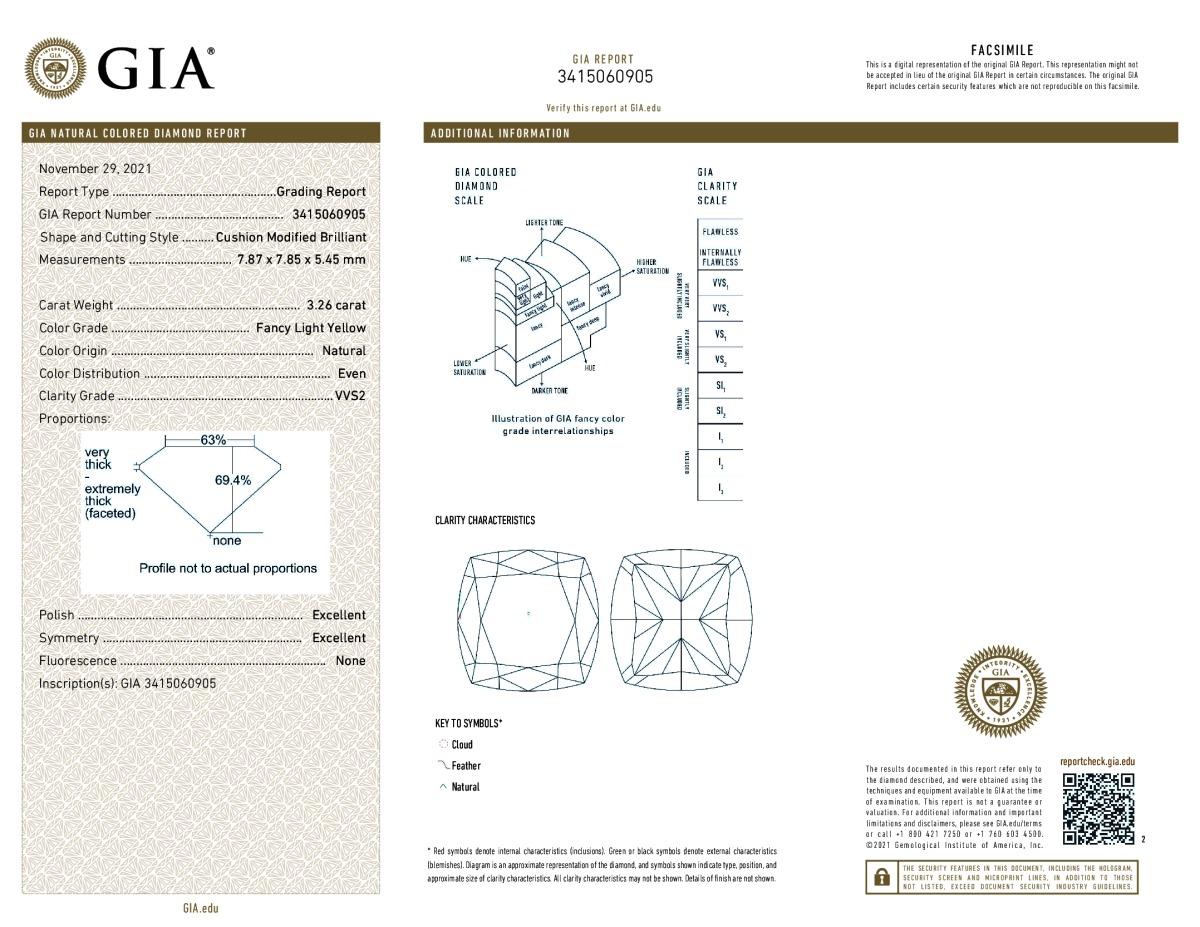 Diana M. GIA Certified Diamond Halo Earrings 6.47cts , FLY , VVS2 In New Condition For Sale In New York, NY
