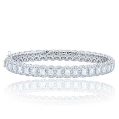 Diana M Pave Fashion Bangle