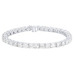 Diana M. Platinum 14.00 CT. Diamond Tennis Bracelet