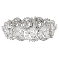 Diana M. Bracelet à la mode en diamants de 37,00 carats