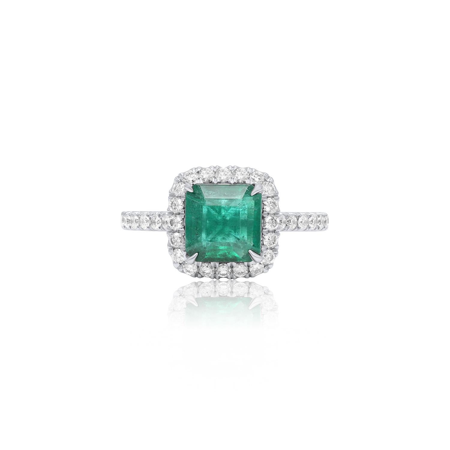 Platinum emerald diamond ring featuring a 2.00 ct cushion cut emerald with 0.80 cts tw of micropave round diamonds.
Diana M. is a leading supplier of top-quality fine jewelry for over 35 years.
Diana M is one-stop shop for all your jewelry shopping,