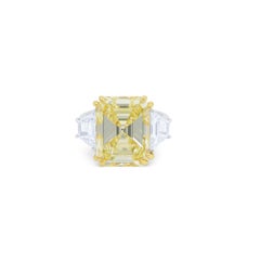 DIANA M. Verlobungsring aus Platin mit einem 10,82CT FIY VS2