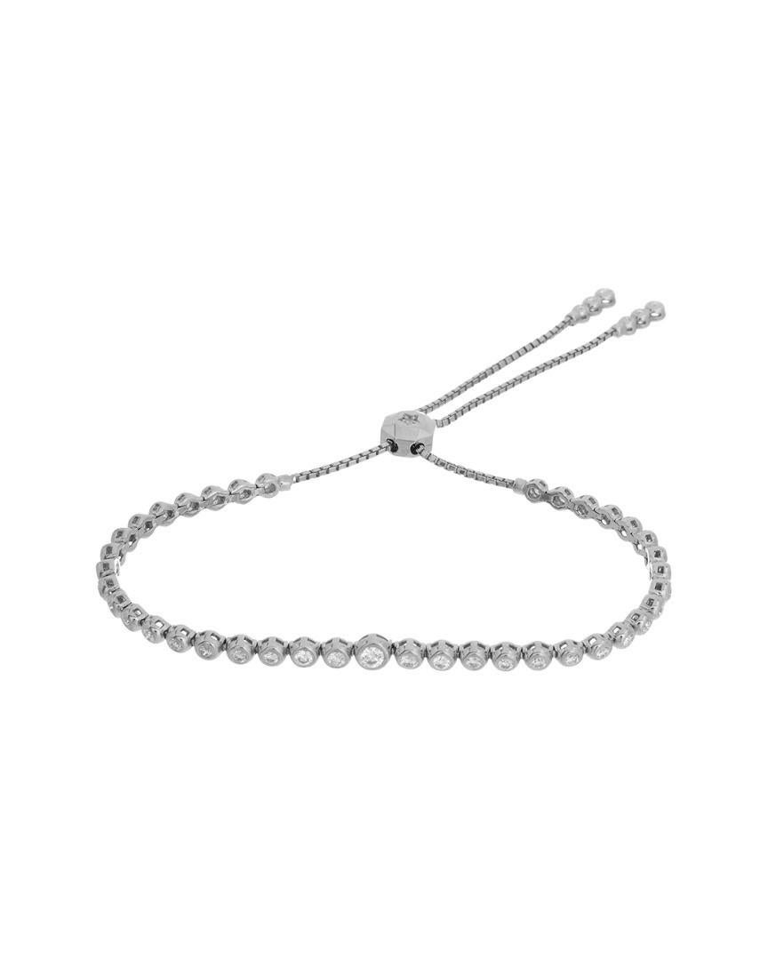 14kt white gold adjustable bracelet features 1.00 cts tw of round diamonds GH SI
Diana M. is a leading supplier of top-quality fine jewelry for over 35 years.
Diana M is one-stop shop for all your jewelry shopping, carrying line of diamond rings,