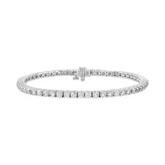 Diana M.14kt white gold tennis bracelet 2.00 cts tw of round diamonds