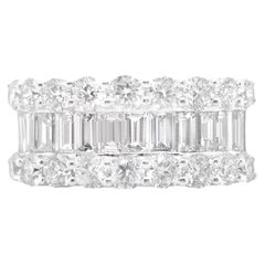 Diana M. Alliance en or blanc 18 carats avec 4,00 carats 