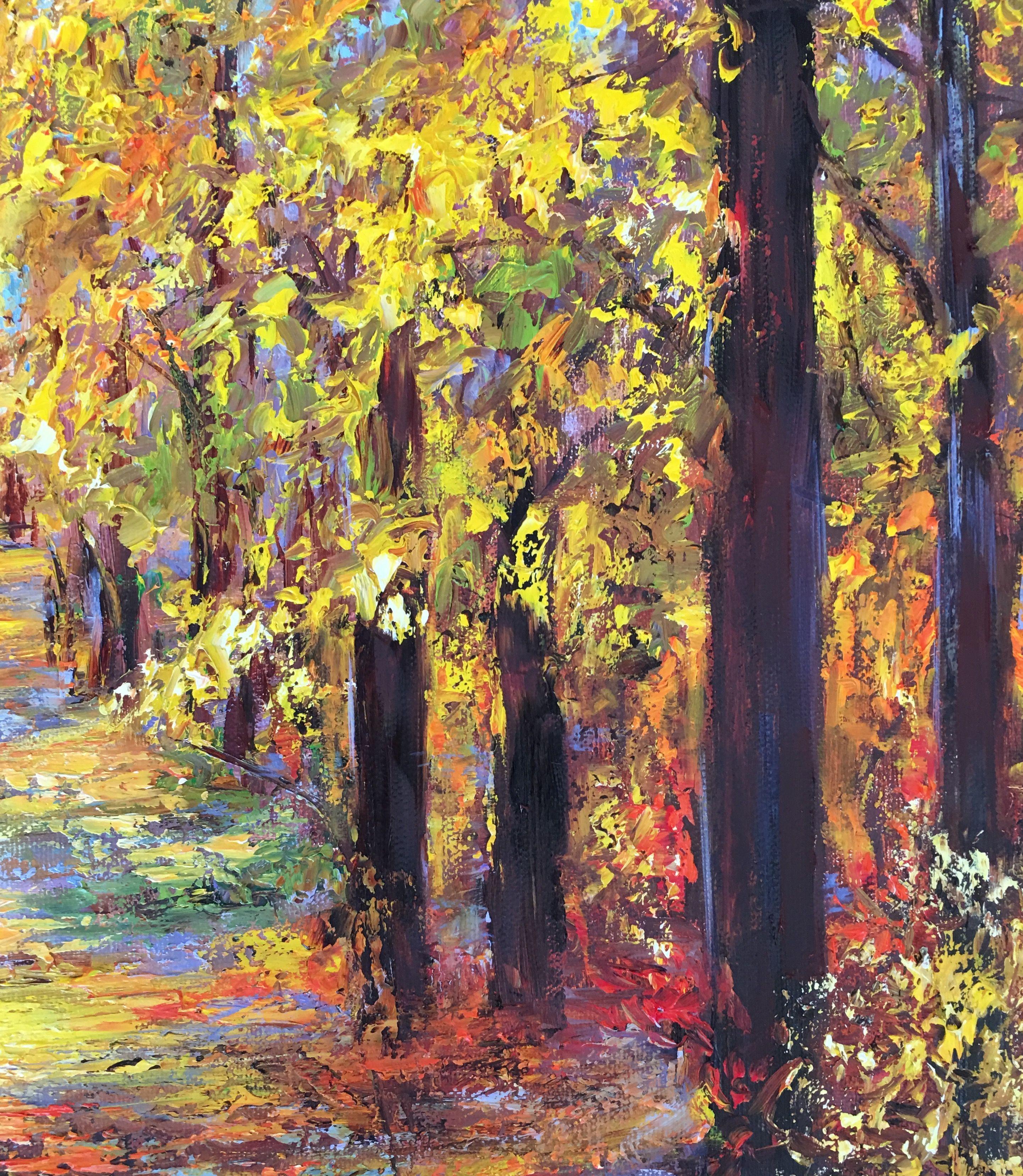 Autumn, Painting, Oil on Canvas 3