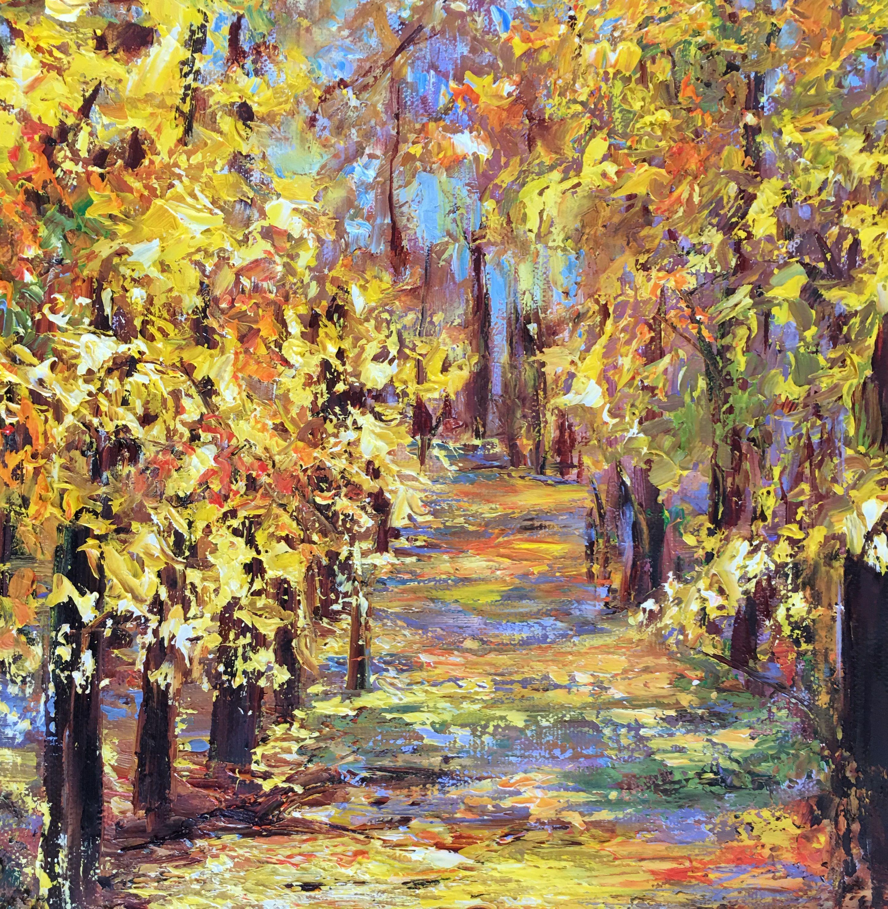 Autumn, Painting, Oil on Canvas 4